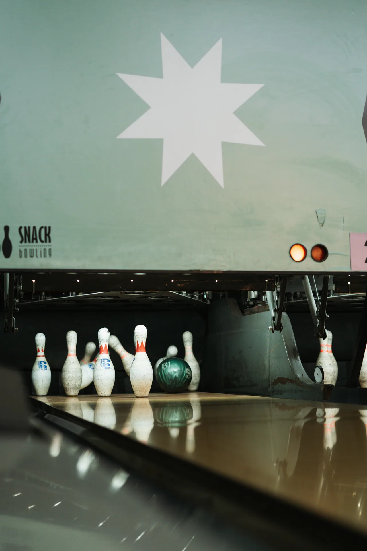 Pista de bowling de Snack Bowling Martínez